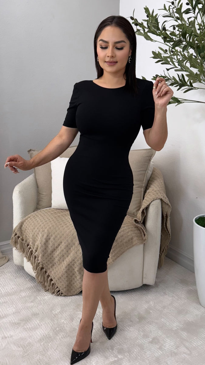TIFFANY BLACK DRESS – Anethsboutique1