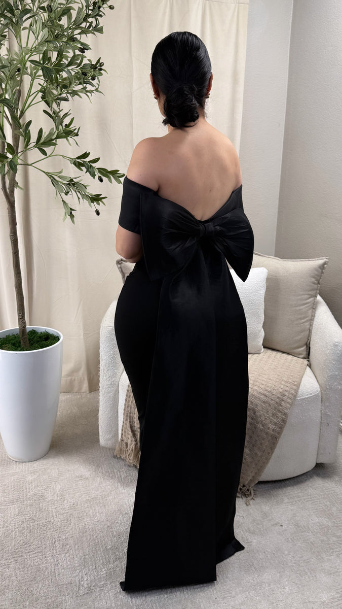 SABRINA BLACK DRESS – Anethsboutique1